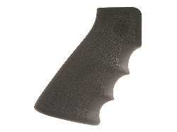 Hogue OverMolded Pistol Grip AR-15 Rubber Black