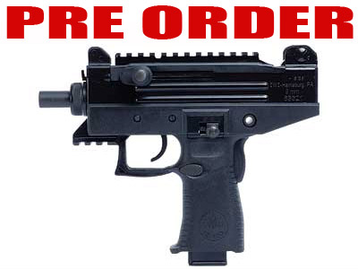 IWI HGA 9MM 4.5" BBL UZI PRO PISTOL W/RAILS ADJ SITES (UPP9S)