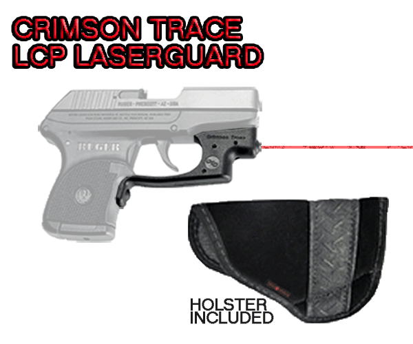 Crimson Trace Ruger LCP Laser Guard with Holster