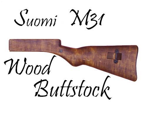 Suomi Wood Buttstock