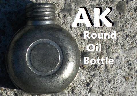 Polish AK-47 round oil bottle