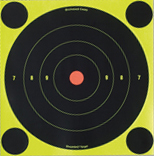 TQ4-6 Shoot N C 8" Round Target 6PK
