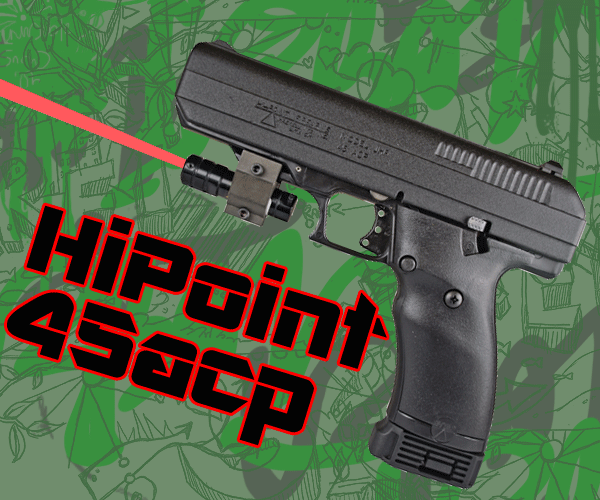Hi-Point 45acp Full Size with Laser