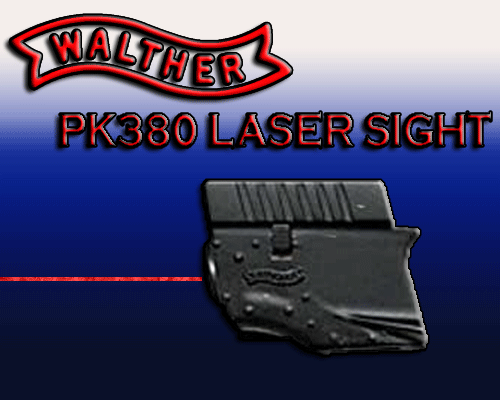 Walther PK380 Laser Sight