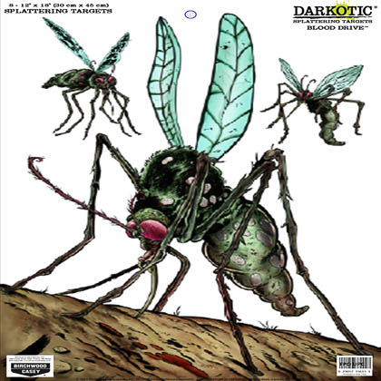 Darkotic� 12 x 18 "Blood Drive" Splattering Target (8 PACK)