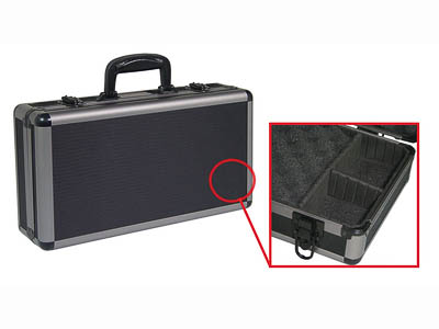 Vanguard Winchester Double Pistol Case Black -WGS-7702